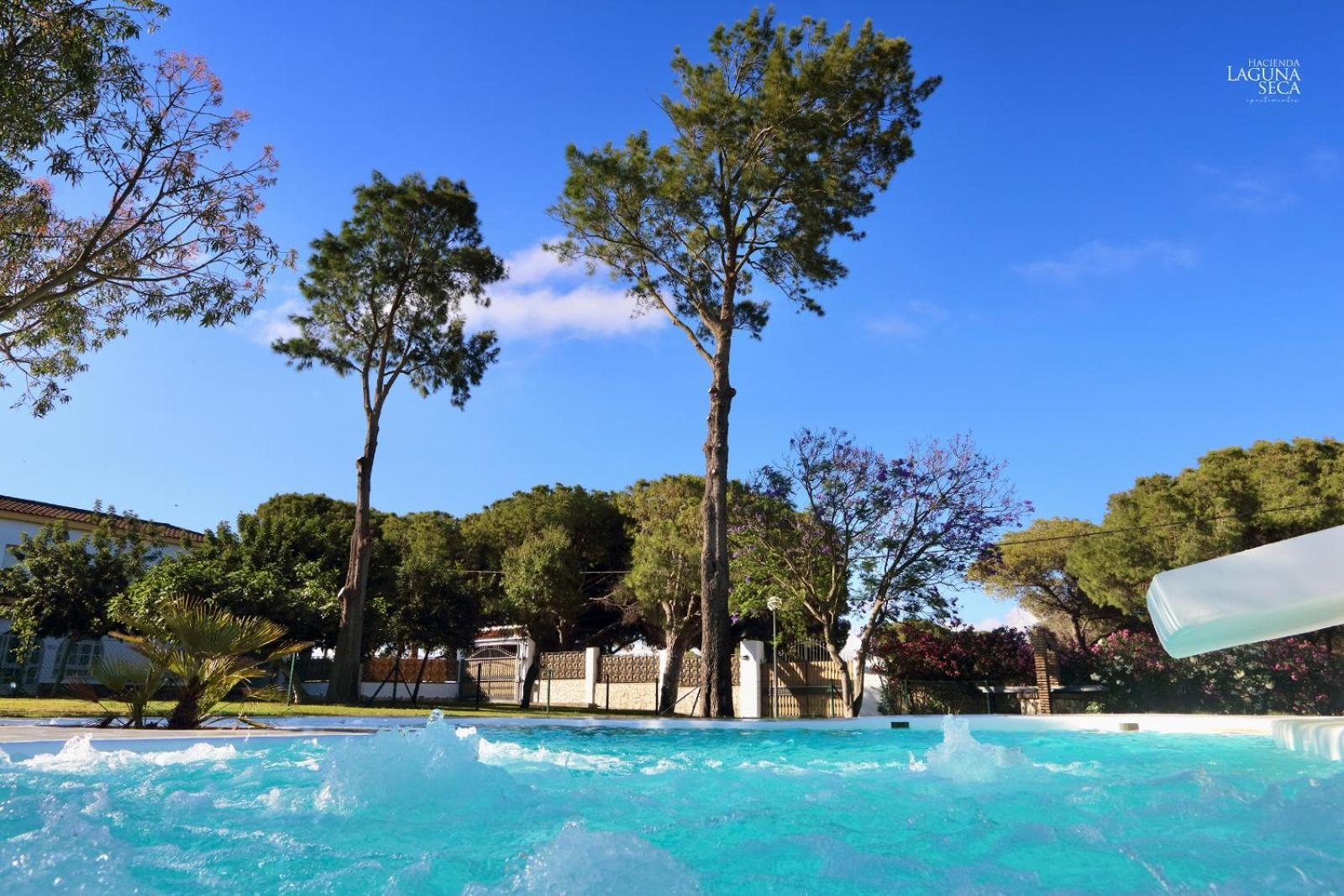 Hacienda Laguna Seca - Apart. Lavanda Chiclana de la Frontera Esterno foto